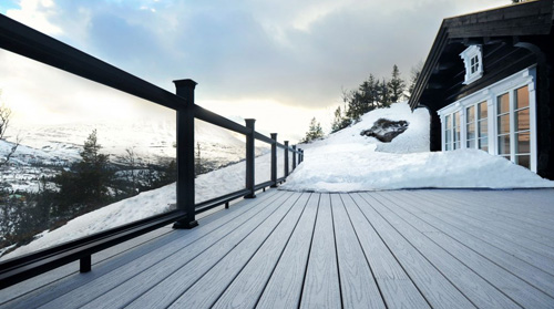 Wartung von WPC-Terrassendielen im Winter - Hersteller von WPC-Terrassendielen für den Außenbereich